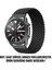 Samsung Galaxy Watch Fe Kordon, (Medium Size, 155MM) Braided Solo Loop Band Siyah 2