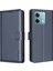 Xiaomi Redmi Note 13 4g Deri Telefon Litchi Doku Rfıd Engelleme Telefon Kapağı (Yurt Dışından) 1