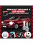 Renault Megane 4 2016-2021 Kısa Far Uyumlu Şimşek Etkili LED Xenon Performance Series H7 1