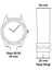 24 mm Lacivert Slazenger Deri Saat Kordonu 3