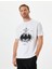 Batman Tişört Lisanslı Kısa Kollu Bisiklet Yaka Pamuklu 3