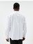 Slim Fit Gömlek Basic Uzun Kollu Pamuk Karışımlı 4