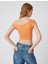 Kayık Yaka Crop Üst Kolsuz Slim Fit 4