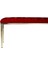BELLA Gold Bench Kapitoneli Chester Model Puf 4
