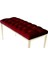 BELLA Gold Bench Kapitoneli Chester Model Puf 6