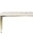 Gazzini Furniture BELLA Gold Bench Kapitoneli Chester Model Puf 4