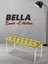 BELLA Silver Bench Kapitoneli Chester Model Puf 1