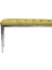 BELLA Silver Bench Kapitoneli Chester Model Puf 5