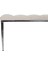 Gazzini Furniture Vesta Silver Puf Dilimli Model Metal Ayaklı Bench 4