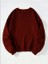 Basic Oversize Bisiklet Yaka Unisex Sweatshirt 1