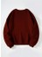 Basic Oversize Bisiklet Yaka Unisex Sweatshirt 2