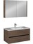 Trio Plus 100 cm Lavabo Dolabı 1 Ç. Retro Bronz 24TP1376100I 2