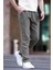 Haki Müslin Kumaş Erkek Basic Pantolon 6507 1