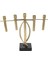 Gold Siyah 5 Kollu Şamdan 39x11x31cm 1