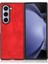 Samsung Galaxy Z Retro 6 Retro Uyumluluk Lychee Desen Için Retro Kılıf (Yurt Dışından) 4