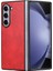 Samsung Galaxy Z Retro 6 Retro Uyumluluk Lychee Desen Için Retro Kılıf (Yurt Dışından) 5