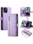 IPhone 14 Bilek Kayışı Kickstand Çok Fonksiyonlu Kart Yuvaları Için Flip Case (Yurt Dışından) 1