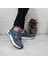 1642 Füme Memoryfoam Kaydırmaz Rahat Spor Ayakkabı 5