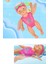 Kartela Küvette Havuzda Kendiliğinden Yüzen Kurmalı Swimming Baby Yüzen Bebek 15 cm 2