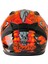 M-801 Lizzard Orange Güneş Vizörlü Kask (Sarı Camlı) 3