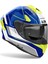 Aıroh Spark 2 Chrono Blue Yellow Gloss Kask 2