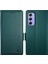 Samsung Galaxy A55 5g Manyetik Yan Klipsler Pu Deri Cüzdan Telefon Kapağı (Yurt Dışından) 1