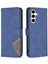 Samsung Galaxy S24 Fe Darbeye Dayanıklı Geometrik Deri Cüzdan Telefon Kılıfı (Yurt Dışından) 1