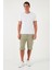 Belden Bağlamalı Pamuklu Cepli Regular Fit Short Erkek Short 5908041 3