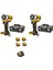 Darbeli 2 Adet DCF922 Somun Sıkma Makinası + 4 x 5 Ah Akü + 1x Dolum Cihazı 18 Volt Takım Çantalı 5 1
