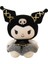 Siyah Altın Hello Kitty Büyük Kuromi Peluş Bebek Kız Sevimli Çocuk Oyuncak Bebek Kt Kedi Bebek (Yurt Dışından) 1