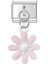 İtalyan Charm Bileklik Pink Petal Daisy Charm 1