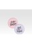 Motto Baskılı Iğneli Rozet 2'li Set (44 Mm) 2 1