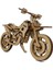 Motocross Motosiklet 3D Ahşap Puzzle Maketi 1