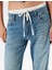 Bol Paça Kot Pantolon Çift Bel Detaylı Pamuklu - Straight Fit Jean 5