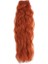 Kanekalon Fiber Sentetik Kabartılmış Dalgalı 8 Parça Saç Çıt Çıt / Bakır / 1