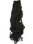 Kanekalon Fiber Sentetik Dalgalı 8 Parça Saç Çıt Çıt / Siyah / 1