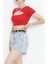 Dekolteli Crop Body Kırmızı - 4121.1567. 5