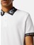 Beyaz Erkek Polo T-Shirt 76Gagt01 2
