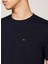 Bisiklet Yaka Mavi Erkek T-Shirt MW0MW36220DW5 3