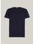 Bisiklet Yaka Mavi Erkek T-Shirt MW0MW36220DW5 5