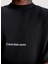 Bisiklet Yaka Normal Baskılı Siyah Erkek Kazak J30J325670BEH Instıtutıonal Sweater 3