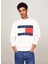 Tommy Jeans Bisiklet Yaka Krem Erkek Sweatshırt DM0DM19222YBH Rlx Bıg 2