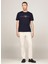 Tommy Hilfiger Bisiklet Yaka Mavi Erkek T-Shirt MW0MW35464DW5 1