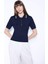 Regular Fit Polo Yaka Düğmeli Basic Düz Kısa Kollu Triko Kazak D3300AX24AU 3