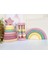 Tinyminywoods Yıldız Halka Kule Set (Halka Kule + Abaküs + Gökkuşağı )Ahşap Oyuncak Dekor Montessori Oyuncak 4