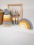 Tinyminywoods Yıldız Halka Kule Set (Halka Kule + Abaküs + Gökkuşağı )Ahşap Oyuncak Dekor Montessori Oyuncak 2