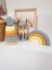 Tinyminywoods Yıldız Halka Kule Set (Halka Kule + Abaküs + Gökkuşağı )Ahşap Oyuncak Dekor Montessori Oyuncak 4