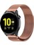 Samsung Galaxy Watch 6 44MM Saat Kordonu Metal Örgü Hasır Kordon Kayış Bileklik Krd-12 1