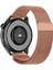 Samsung Galaxy Watch 6 44MM Saat Kordonu Metal Örgü Hasır Kordon Kayış Bileklik Krd-12 2