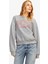 Jxmerle Kadın Gri Sweatshirt 12260608-LIGHTGREYMELANGE 1